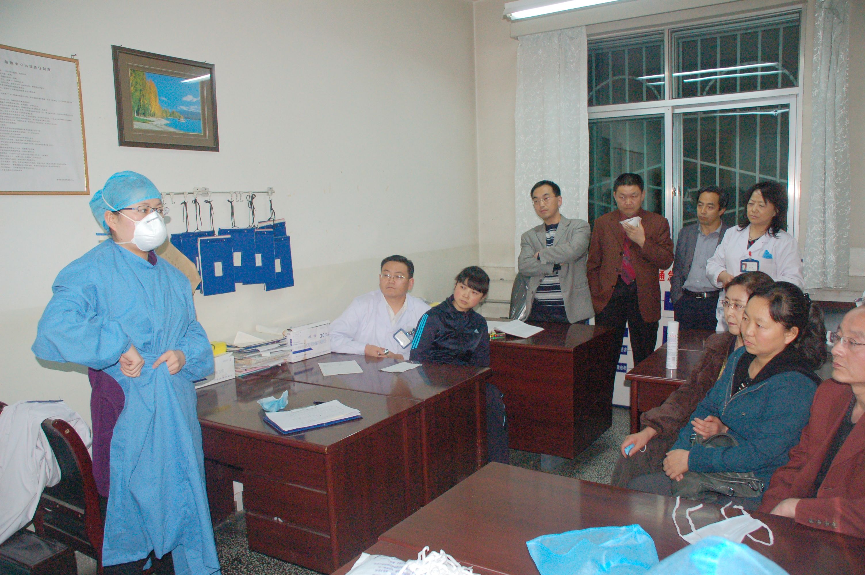 不合格谁也别想回家---深夜现场再培训